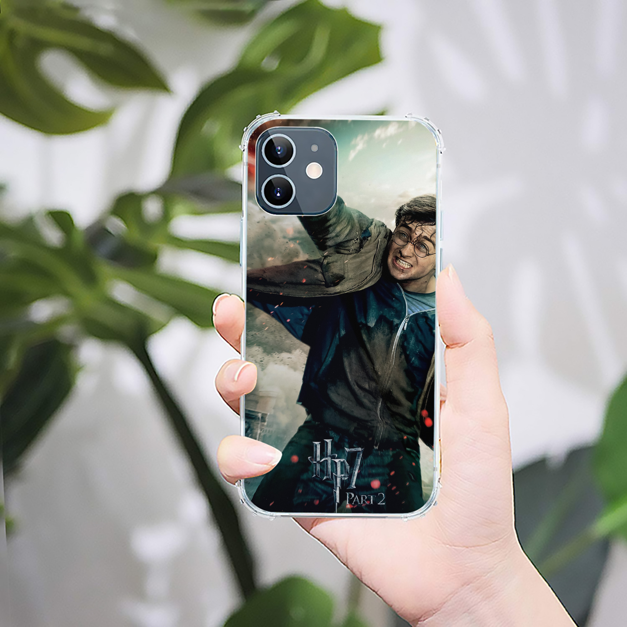 （画像用） Harry Potter ハリー・ポッターシリーズ 【iPhone 12シリーズ対応】透明スマホケース（クリアソフトケース）